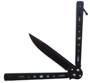 Nóż motylek butterfly balisong 225mm T.A.N.