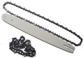 PROWADNICA DO PIŁY 2X ŁAŃCUCH 3/8 16" 45cm 57
