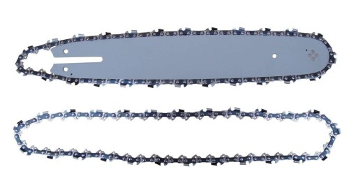 Prowadnica do piły spalinowej 2x łańcuch 3/8 16" 44cm 55zp otwarta