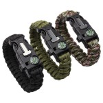 Bransoletka paracord 5w1 ratunkowa survival