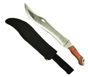 Maczeta nóż bowie crocodile mocny z pokrowcem A10021