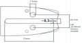 Prowadnica do piły spalinowej NAC 20" 0,325 1,5 50CM CST61-50AC