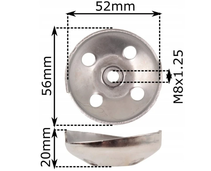 ZABIERAK ALU OKRĄGŁY OWALNY 52MM CZTERY OTWORY kosy-spalinowej-DEMON-NAC 1.jpeg
