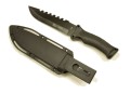 Nóż taktyczny wojskowy DROP POINT A0003 długi 30 cm z pokrowcem ABS