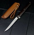 NÓŻ SCYZORYK DROP POINT KIESZONKOWY 215mm POCHWA NS1860 + KARTA SURVIVAL