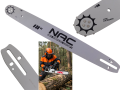 Prowadnica do piły spalinowej NAC 18" 3/8"  45 cm 1.3 mm  SPS01-45-172-18 ORYGINAŁ