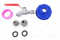 Kran do mauzera zawór adapter do zbiornika 1/2” komplet 9 elementów