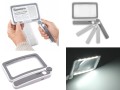  Lupa do czytania 4x dla seniora podświetlenie led z akumulatorem USB 
