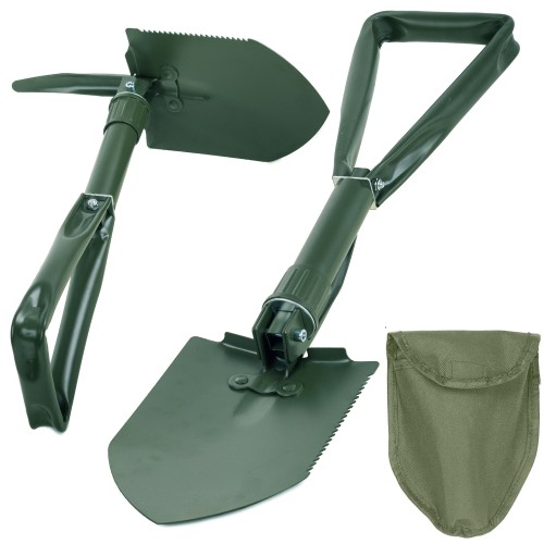 SAPERKA WOJSKOWA 5W1 ŁOPATA PIŁA KILOF SZPIKULEC FUTERAŁ DUŻA 60CM L