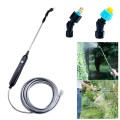 ELEKTRYCZNA LANCA DO OPRYSKIWACZA USB TELESKOPOWA 80CM PRZENOŚNY OPRYSKIWACZ WĄŻ 2M 3 DYSZE