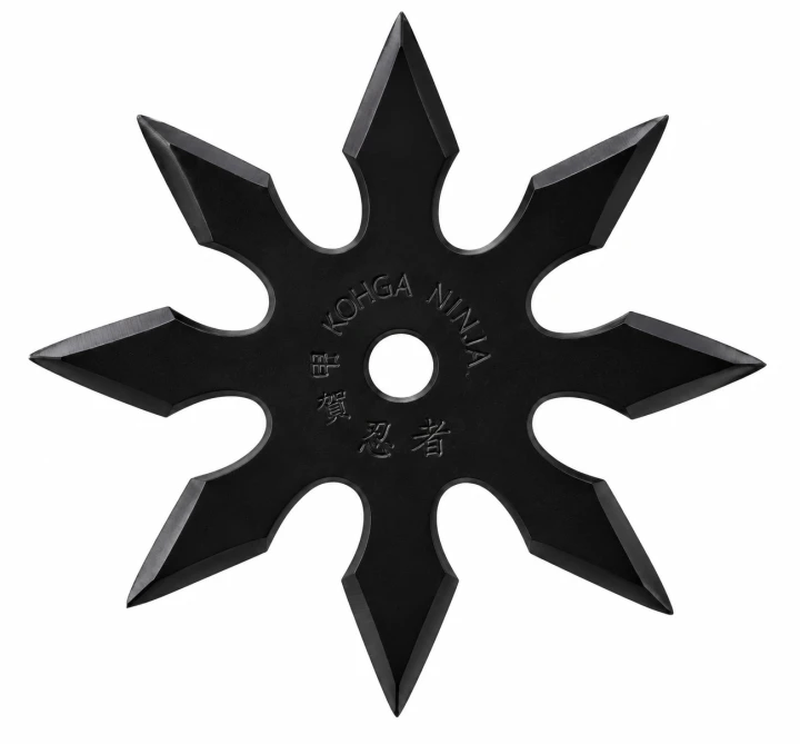RZUTKA SHURIKEN 8 RAMION DO RZUCANIA CZARNA ORYGINAŁ 1.png