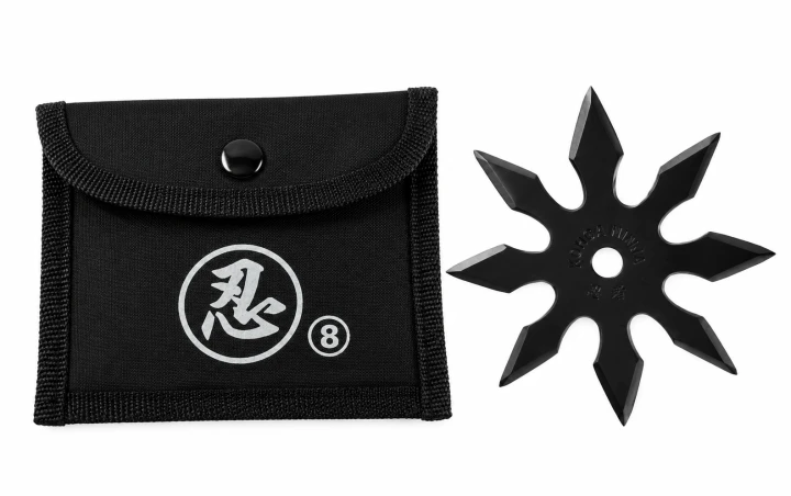 RZUTKA SHURIKEN 8 RAMION DO RZUCANIA CZARNA ORYGINAŁ 2.png