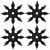 RZUTKA SHURIKEN 8 RAMION DO RZUCANIA CZARNA ORYGINAŁ 3.png
