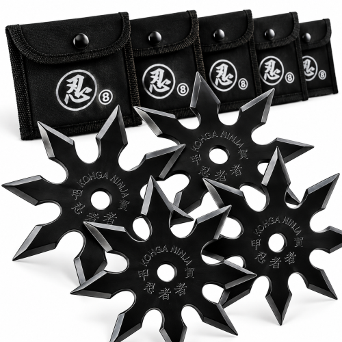 RZUTKA SHURIKEN 8 RAMION DO RZUCANIA CZARNA ORYGINAŁ 6.png