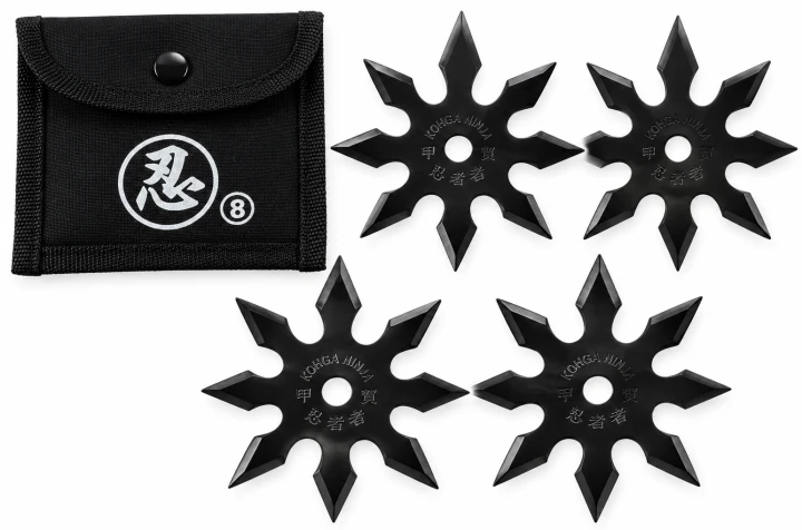 RZUTKA SHURIKEN 8 RAMION DO RZUCANIA CZARNA ORYGINAŁ 8.png
