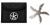 SHURIKEN METALOWY 5 RAMIENNY GWIAZDA NINJA 100mm 50g BF016 Z ETUI 2.png