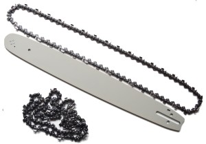 Prowadnica do piły spalinowej 2x łańcuchy 0,325” 16" 40cm 66zp